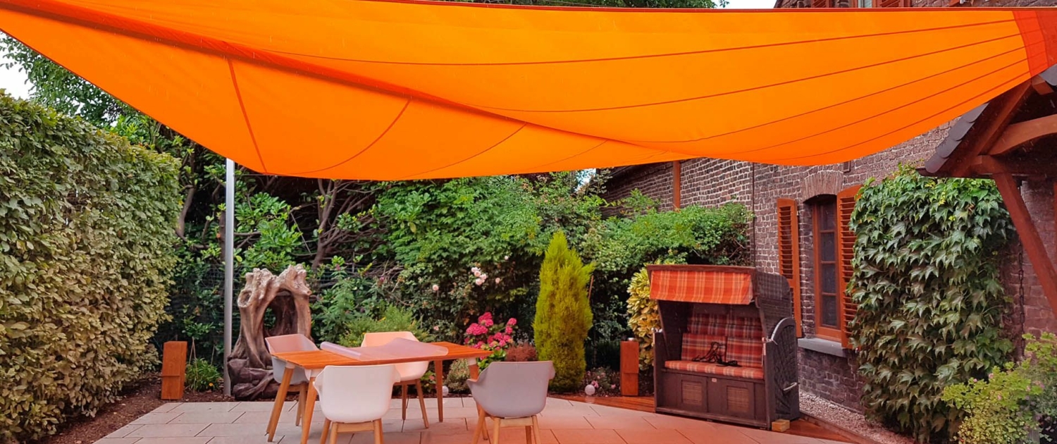 Sonnensegel in Dorsten - filligraner Sonnenschutz für Ihren Garten